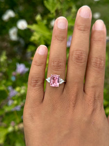 Pink Tourmaline Ring