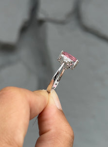 Pink Tourmaline Ring