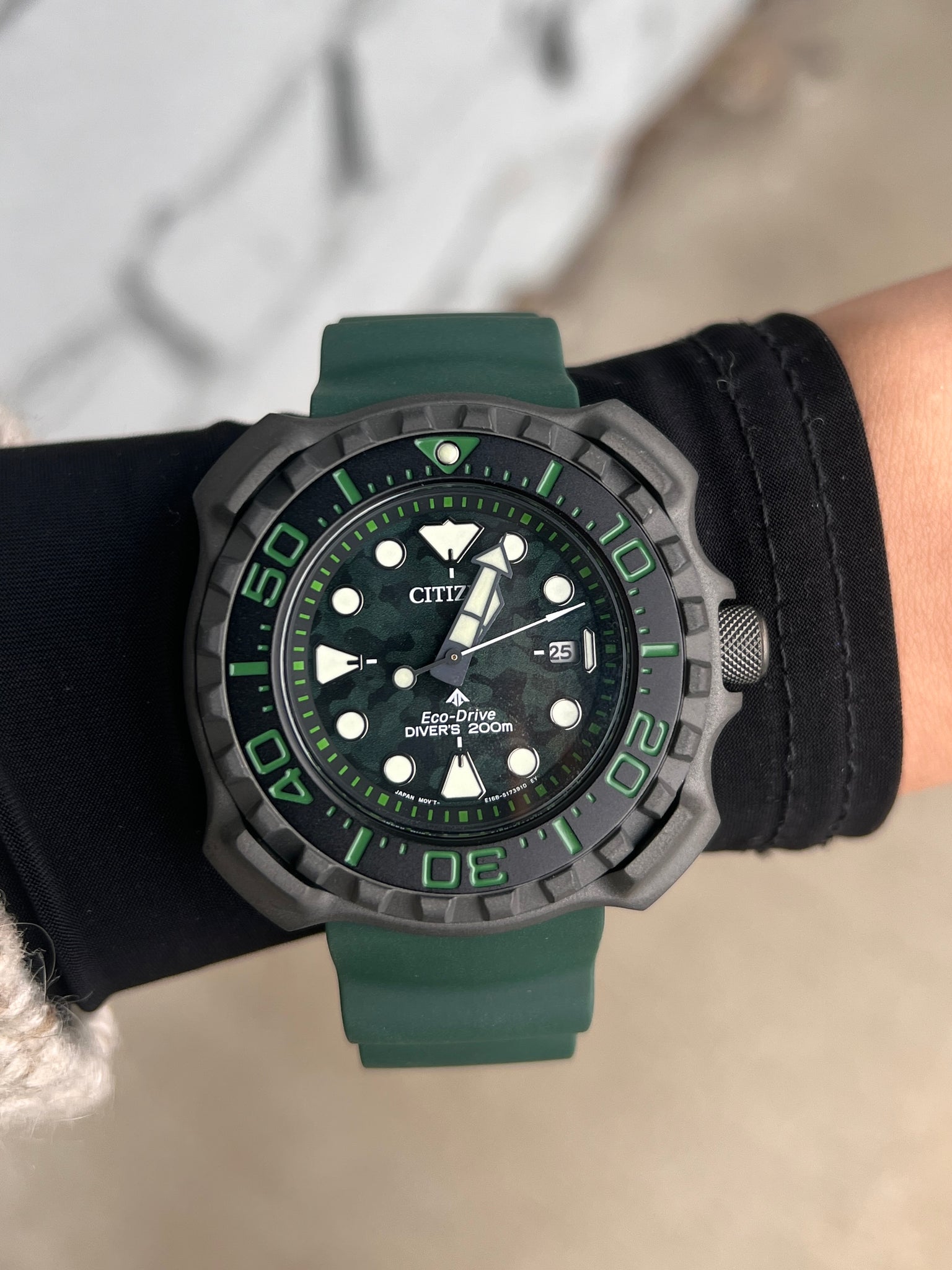 Citizen Promaster Dive Watch in Green